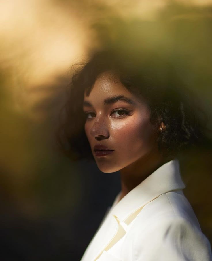Golden hour portrait